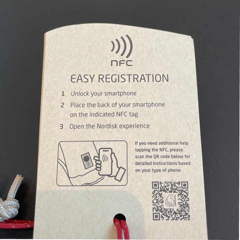 Nordisk NFC Product passport